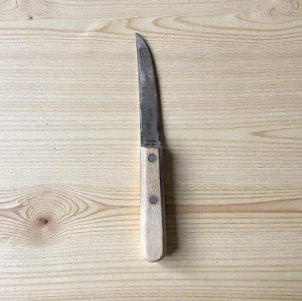VINTAGE Knife Handmade Wooden Handle Dexter 1375